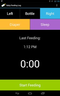 Baby Feeding Log App Screenshot 02