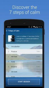 Calm (Calm, Meditate, Relax Sleep) App Screenshot 01