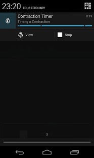 Contraction Timer App Screenshot 04