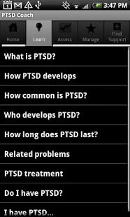 PTSD Coach App Screenshot 03